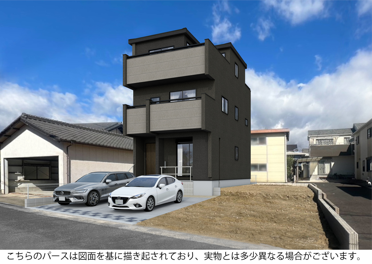 ブルーミングガーデン安城市安城町名広２棟の外観②