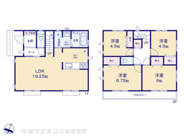 ハートフルタウン横浜市保土ヶ谷区鎌谷町142番の見取り図