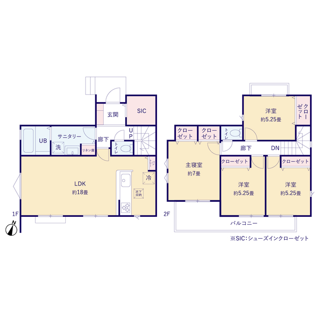 ティアラ4223相模原市相南９棟の見取り図