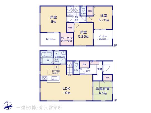 リーブルガーデン奈良高畑町３期の見取り図