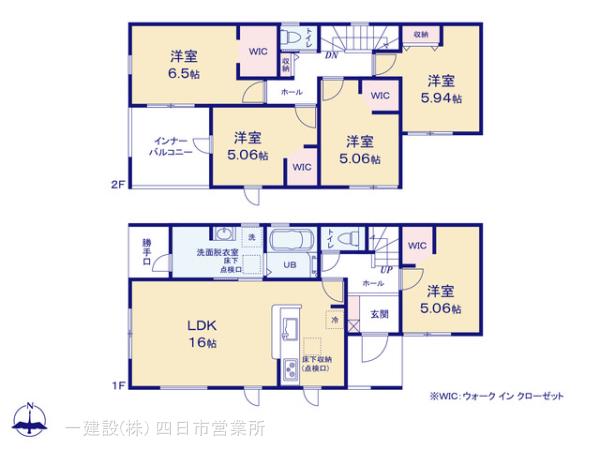 リーブルガーデン鈴鹿市長太旭町第３の見取り図