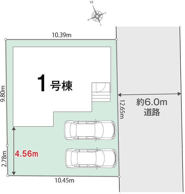 リナージュ春日部新宿新田　第２期の見取り図