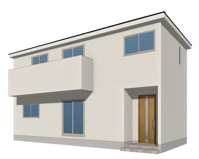 ■1号棟
※パースはイメージです。実際の色合いとは異なる場合がございます。