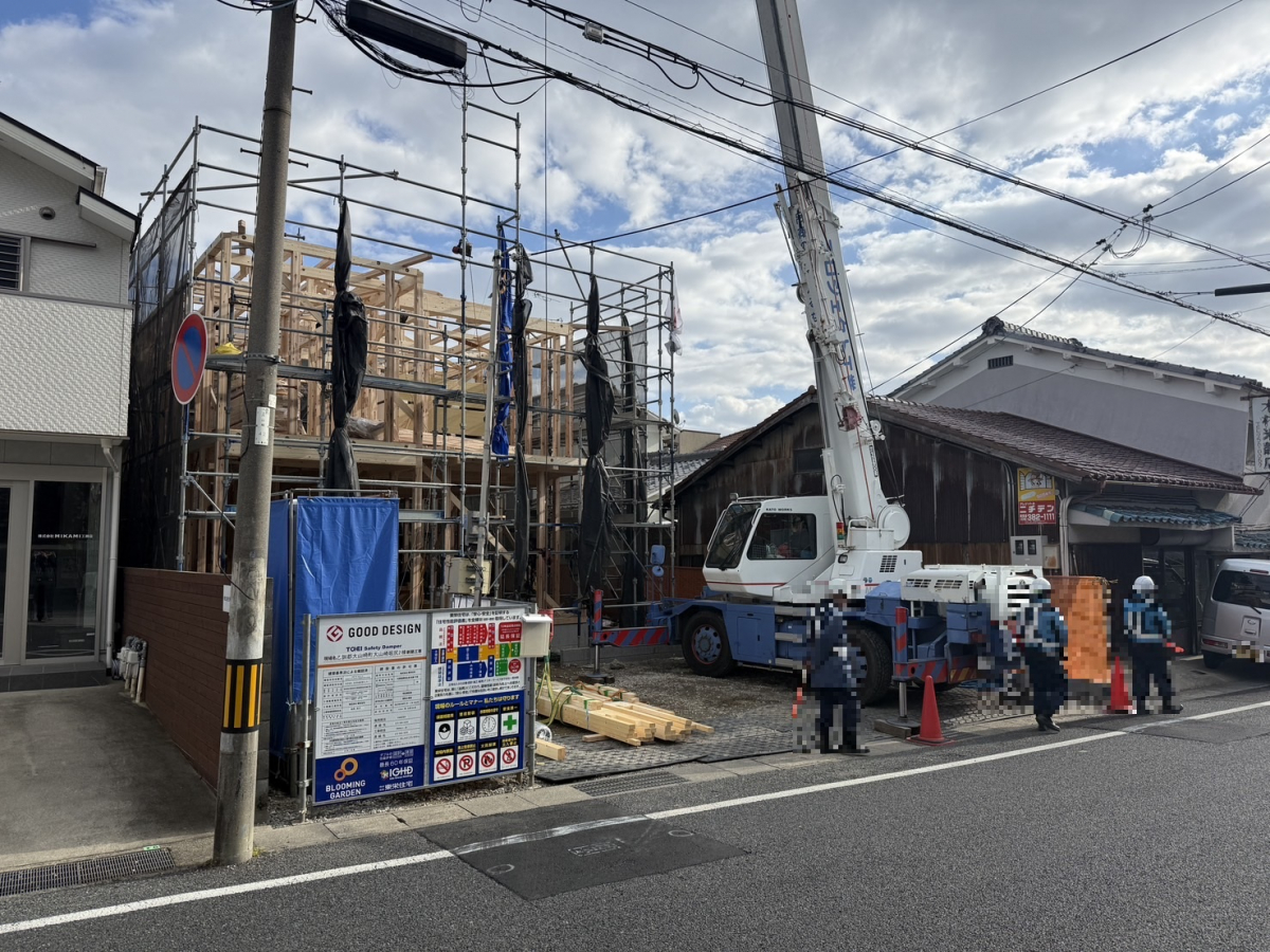 ブルーミングガーデン乙訓郡大山崎町大山崎堀尻２棟の外観②