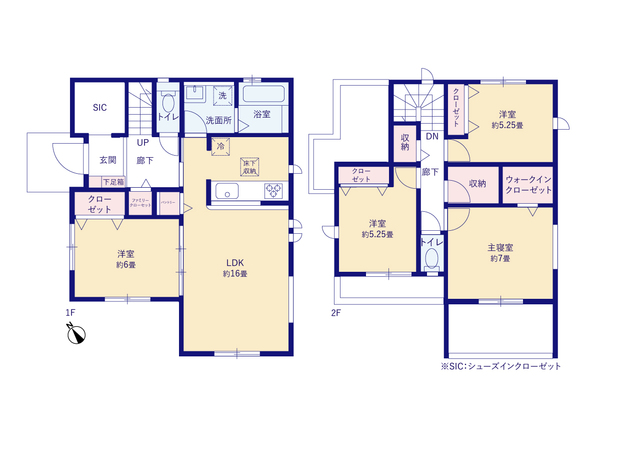 グラファーレ4237飛島村竹之郷１棟の見取り図