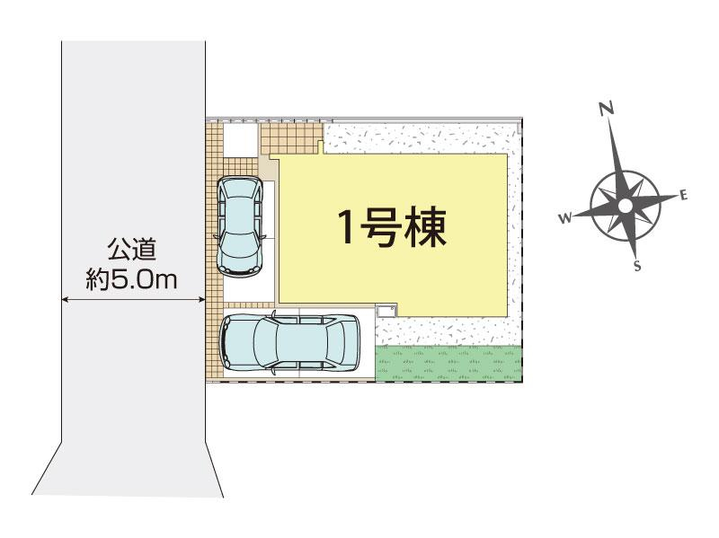 ブルーミングガーデン府中市日新町２丁目１棟の見取り図