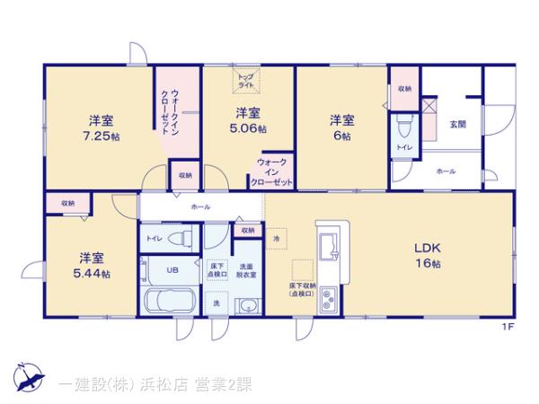 リーブルガーデン豊橋牛川町第３期の見取り図