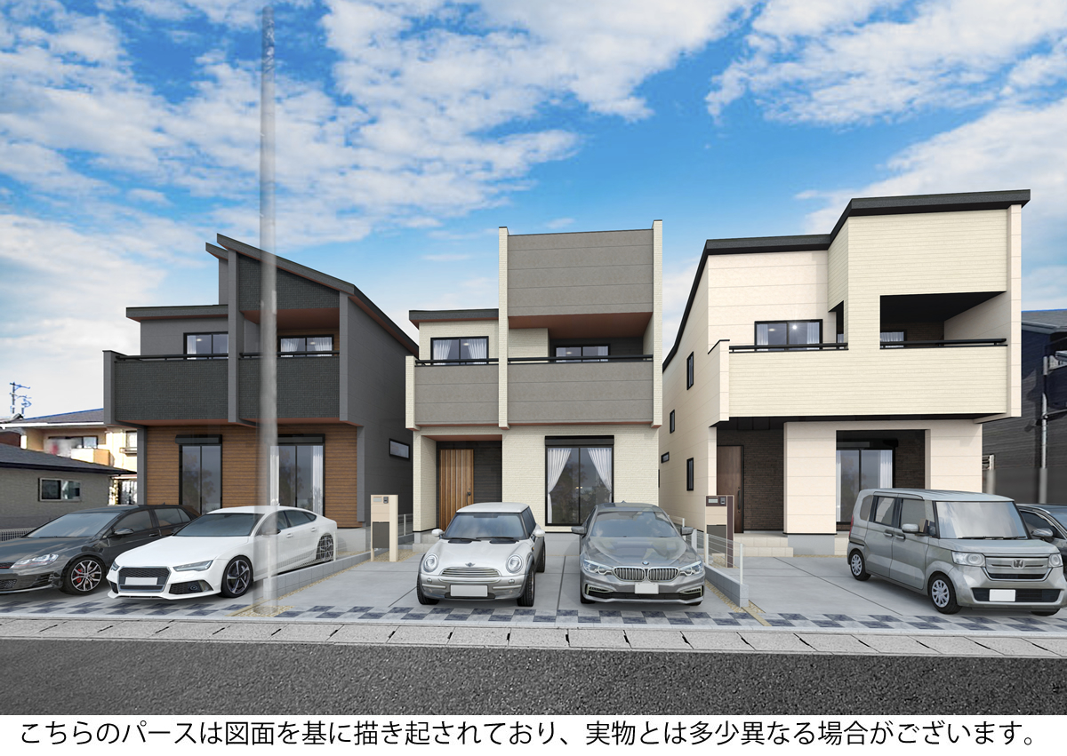 ブルーミングガーデン半田市花田町１丁目３棟の外観②