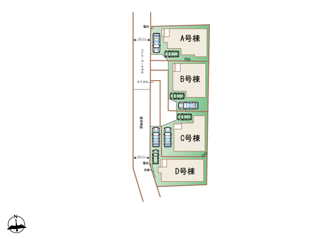 ハートフルタウンさいたま市西区指扇235番の見取り図