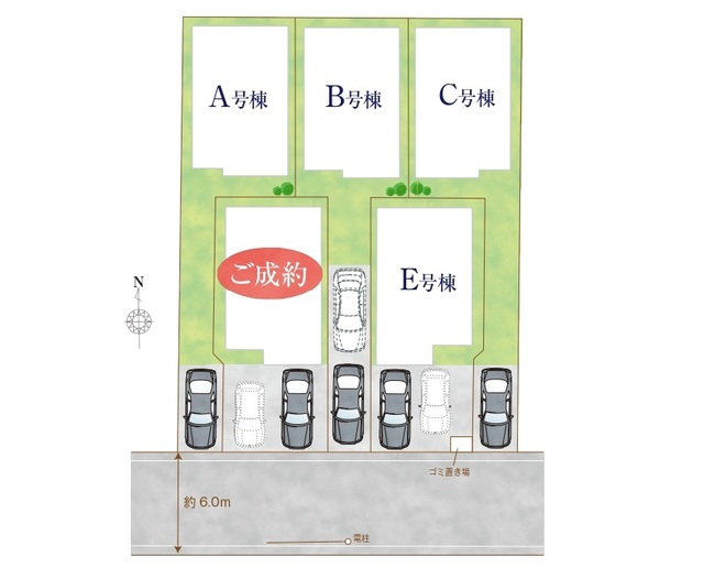 ハートフルタウン足立区花畑4丁目31番の見取り図