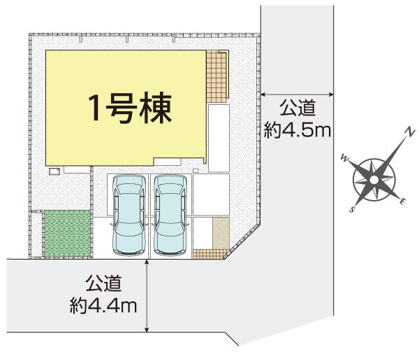 千葉市稲毛区長沼町1棟 区画図