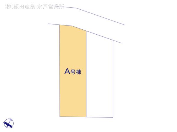 ハートフルタウンひたちなか市足崎1474番の見取り図