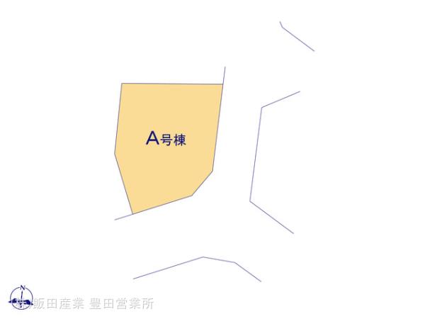 ハートフルタウン(豊)岡崎市本宿茜の見取り図