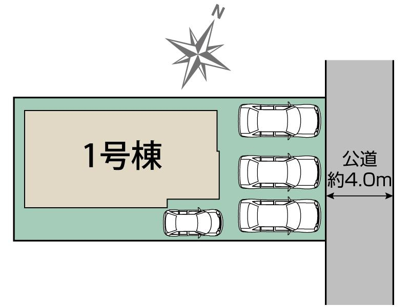 ブルーミングガーデン豊橋市曙町若松１棟の見取り図