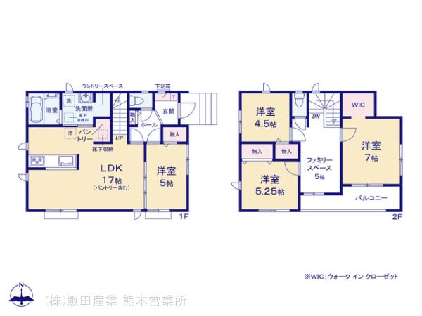 ハートフルタウン南区野田2丁目200番の見取り図