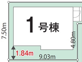 リナージュ川口江戸袋１丁目　第１期の見取り図