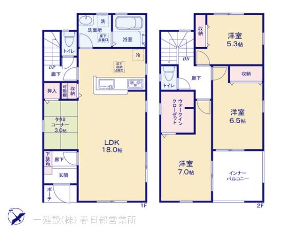 リーブルガーデン西区佐知川第２の見取り図
