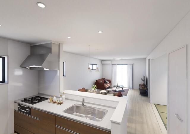 リーブルガーデン西区佐知川第２の外観②