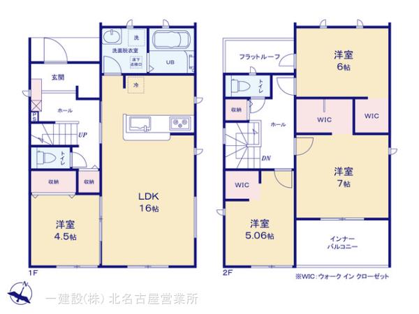 リーブルガーデン一宮市今伊勢町第七の見取り図