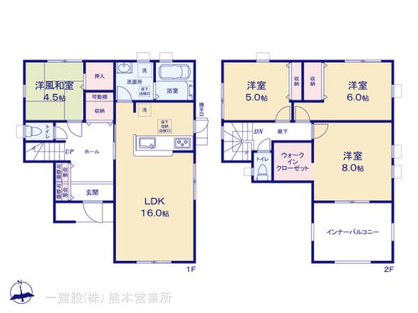 リーブルガーデン西区池亀町の見取り図