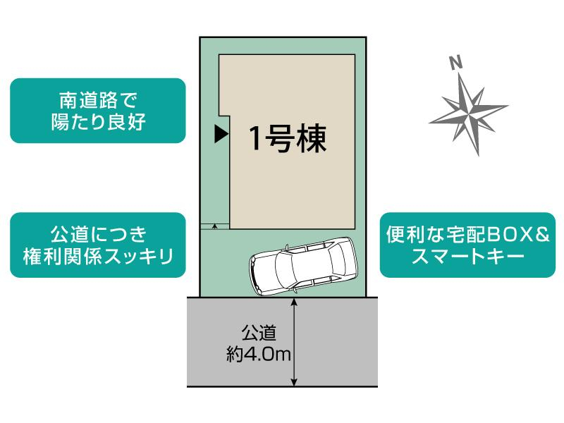 ブルーミングガーデン佐倉市西志津３丁目１棟の見取り図