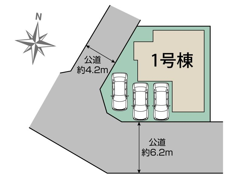 大和郡山市小泉町1棟 区画図
