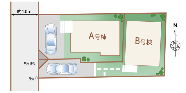 ハートフルタウン(立)立川砂川町11期の見取り図
