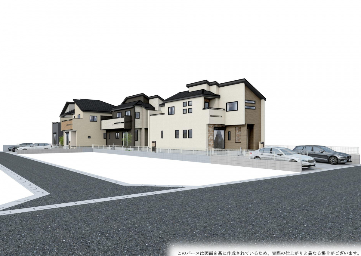 ブルーミングガーデン越谷市宮本町３丁目　４棟の外観②