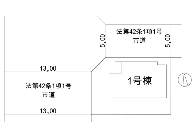 リナージュ所沢中新井４丁目　第１期の見取り図