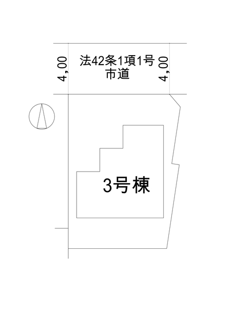 リナージュ三鷹上連雀８丁目　第１期の見取り図