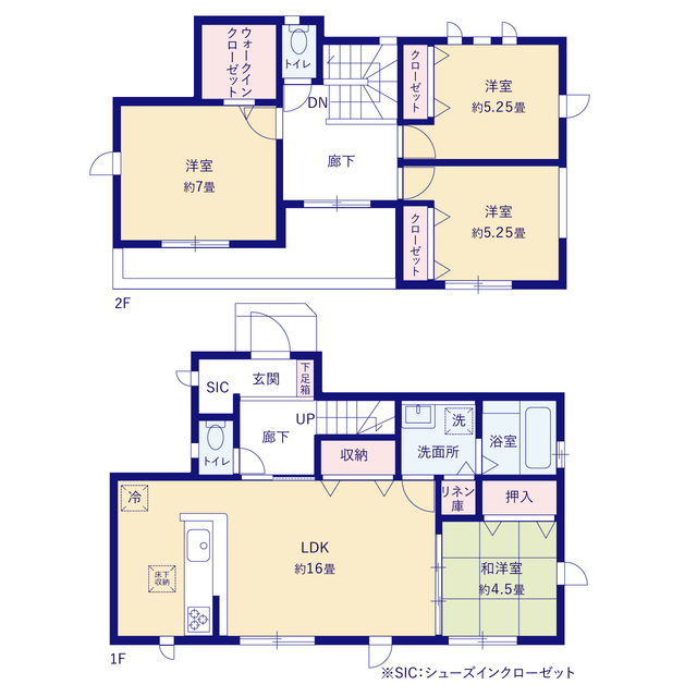 グラファーレ4311平塚市寺田縄１１期３棟の見取り図