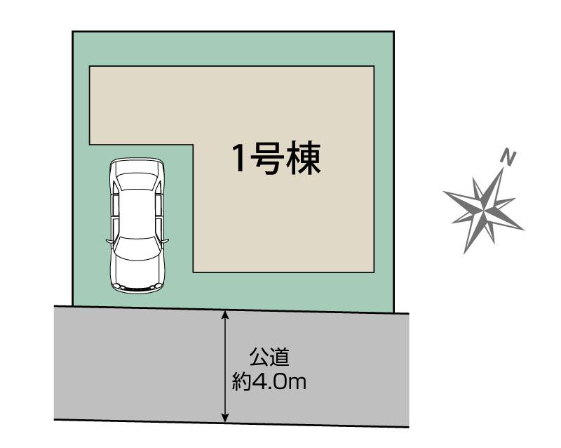 ブルーミングガーデン練馬区東大泉２丁目１棟の見取り図