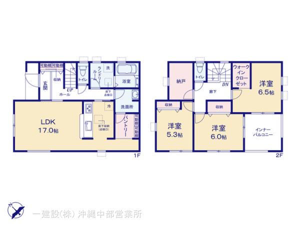 リーブルガーデンうるま市宮里の見取り図