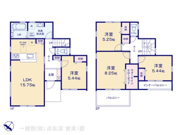 リーブルガーデン田原市田原町３期の見取り図