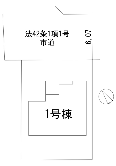 リナージュ佐倉千成１丁目　第１期の見取り図