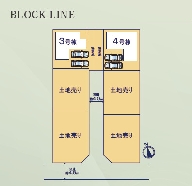 リナージュ豊橋松井町　第２期の見取り図
