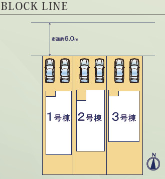 リナージュ静岡清水区向田町　第１期の見取り図