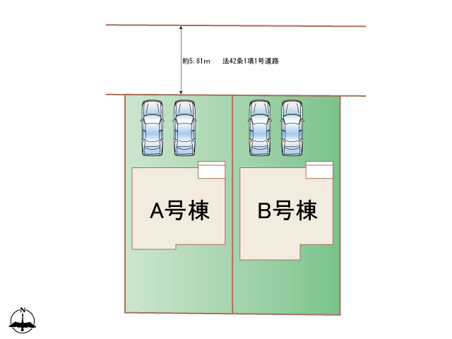 ハートフルタウン海老名市門沢橋6丁目203の見取り図