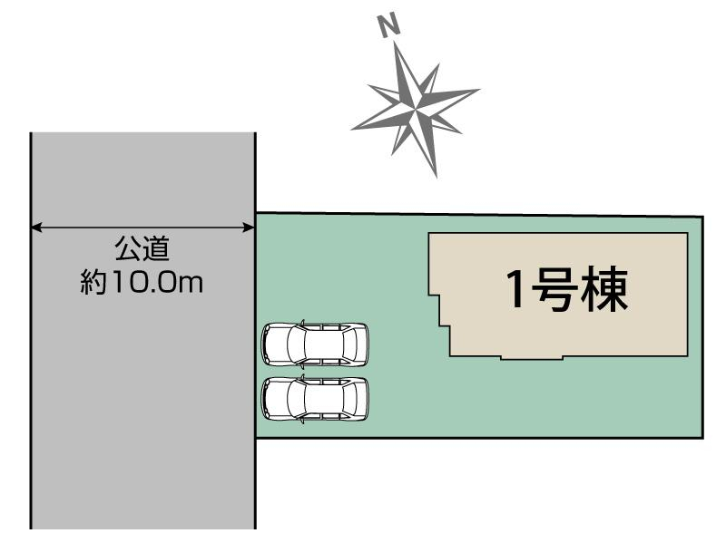 ブルーミングガーデン深谷市国済寺１棟の見取り図