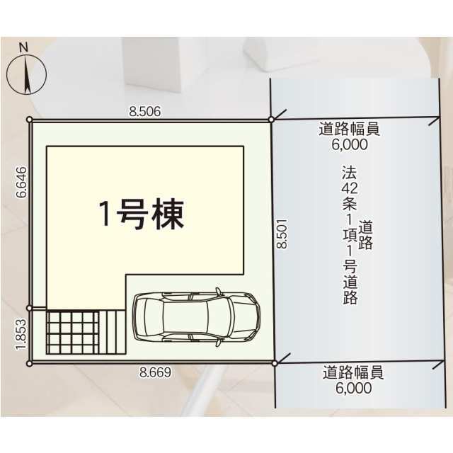 クレイドルガーデン松戸市古ケ崎 第12の見取り図