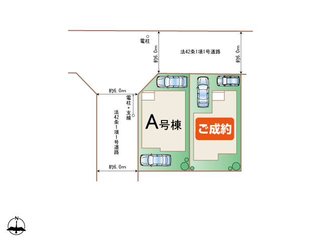 ハートフルタウン荒井二丁目12番の見取り図