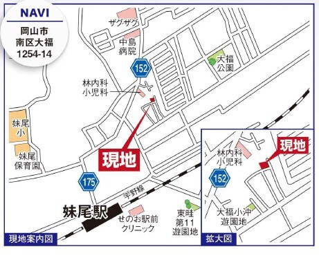 グラファーレ4360岡山市大福４期２棟の見取り図