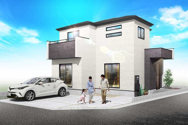 グラファーレ4360岡山市大福４期２棟の外観②