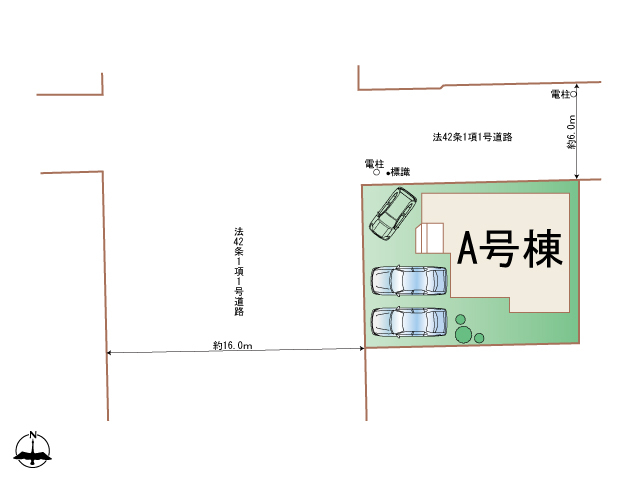 ハートフルタウン(東)春日井市上条町20期の見取り図