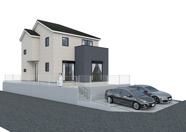 ２号棟　完成予想図