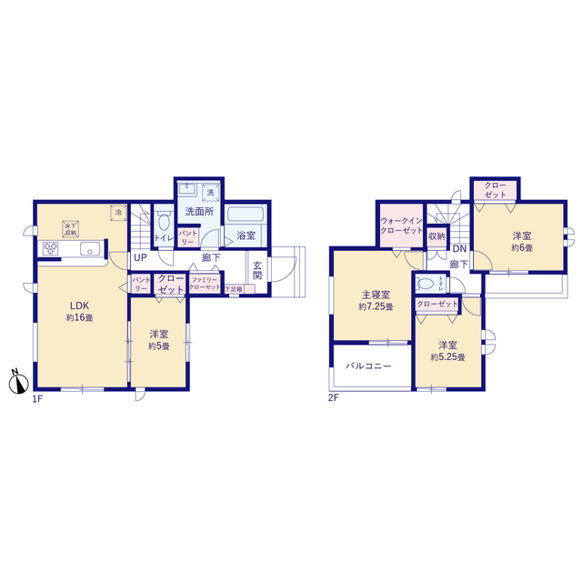 グラファーレ名古屋市川村町５棟の見取り図