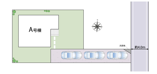 ハートフルタウン松戸市松飛台162番の見取り図