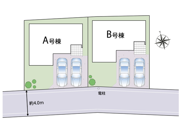 ハートフルタウン船橋市東船橋5丁目1238番の見取り図