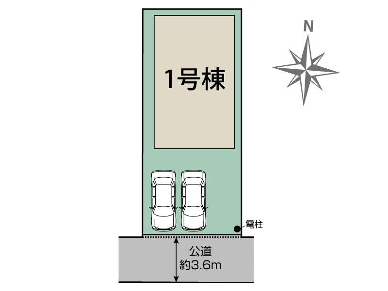 ブルーミングガーデン一宮市向山町２丁目１棟の見取り図