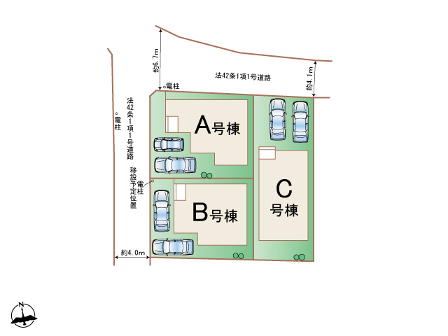 ハートフルタウン文化町78番1の見取り図